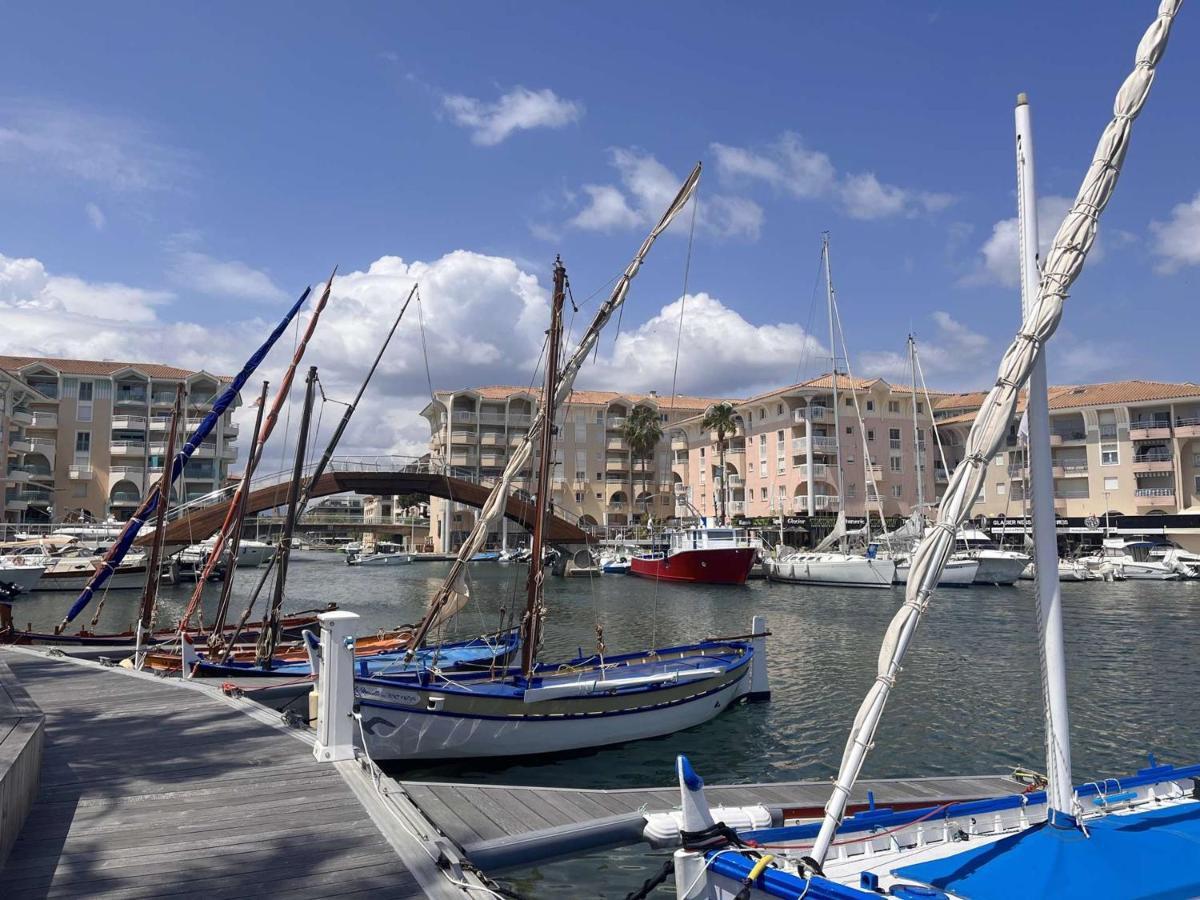Studio Cabine A 200M De Port Frejus, Plage, Commerces, Terrasse, 4 Couchages, Menage Inclus - Fr-1-226A-31 Luaran gambar
